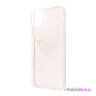 Чехол Guess Triangle logo Hard Glitter для iPhone 11 Pro Max, розовый