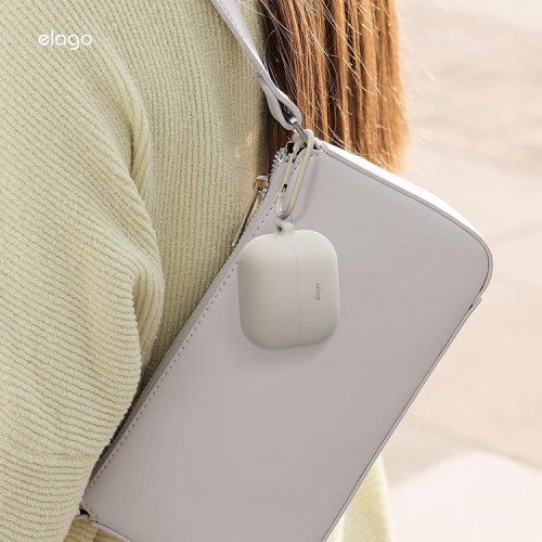 Elago для Galaxy Buds 3/3 Pro чехол Silicone Hang case Stone