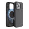 Elago для iPhone 16 Pro чехол PU Leather Black (MagSafe)