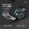 Elago для iPhone 16 Pro чехол PU Leather Black (MagSafe)