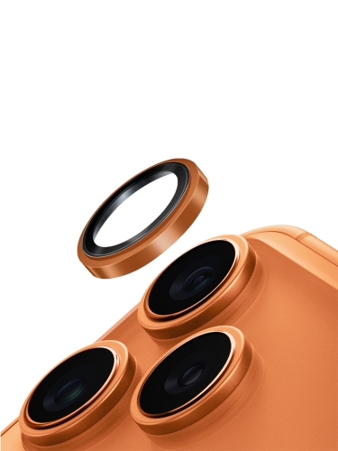 Uniq стекло для iPhone 17 Pro/17 Pro Max OPTIX Camera Lens PRIME Sapphire Stainless steel Sunset