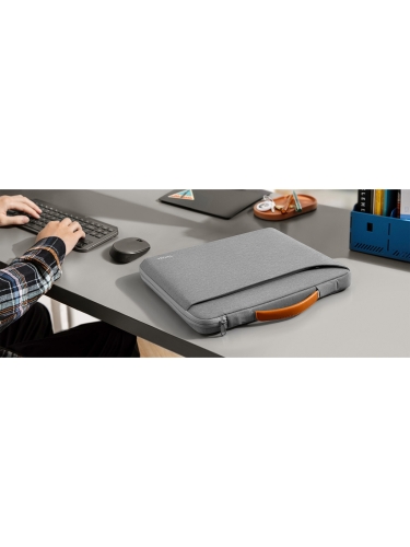 Tomtoc Laptop сумка Defender-A22-Lite Briefcase для ноутбука 16" (Win) Gray