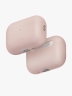 Uniq для Airpods Pro 3 чехол LINO Liquid silicone with handstrap Blush Pink