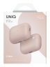Uniq для Airpods Pro 3 чехол LINO Liquid silicone with handstrap Blush Pink