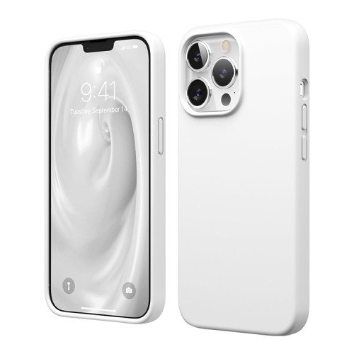 Чехол Elago Soft Silicone для iPhone 13 Pro, белый