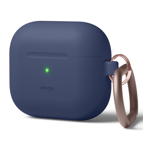Чехол Elago Silicone Hang case для AirPods 3 (2021), синий