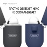 Чехол Elago Silicone Hang case для AirPods 3 (2021), синий