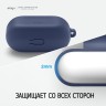 Чехол Elago Silicone Hang case для AirPods 3 (2021), синий