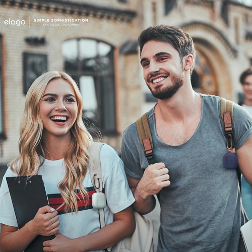 Чехол Elago Silicone Hang case для AirPods 3 (2021), синий