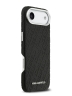 Karl Lagerfeld для iPhone Air чехол PU Full Wrapped Repeated logo Metal Cam Hard Black (MagSafe)
