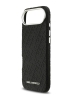 Karl Lagerfeld для iPhone Air чехол PU Full Wrapped Repeated logo Metal Cam Hard Black (MagSafe)
