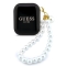 Guess Наушники TWS Bluetooth Rectangle with Pearl Hand Strap Black