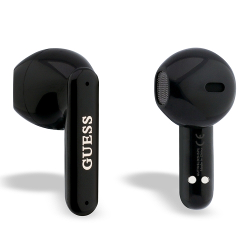 Guess Наушники TWS Bluetooth Rectangle with Pearl Hand Strap Black