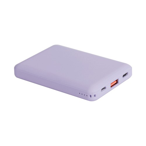 Аккумулятор Uniq Fuele Mini 8000 mAh, USB-C PD + USB QC 3.0, Lavender