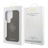 Guess для Galaxy S26 Ultra чехол PU Saffiano Full Wrapped 4G Big Metal logo & Cam Hard Brown
