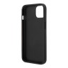 Чехол Lagerfeld PU Saffiano Karl head Patch Hard для iPhone 14 Plus, черный