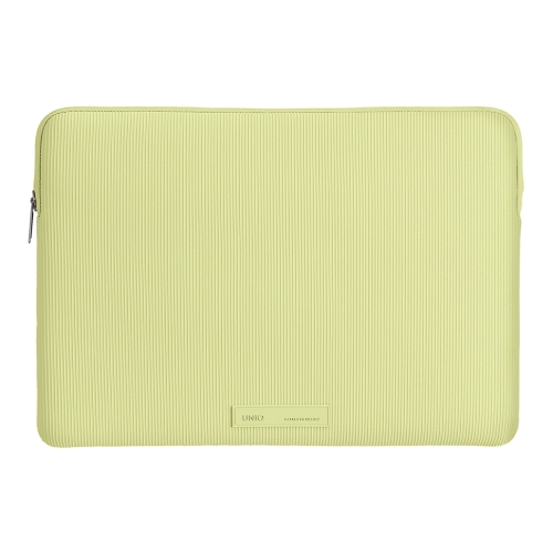 Uniq для MacBook Neo 13/Air 13 чехол Cyprus Ridge Edition Neoprene Laptop sleeve Yellow Lime
