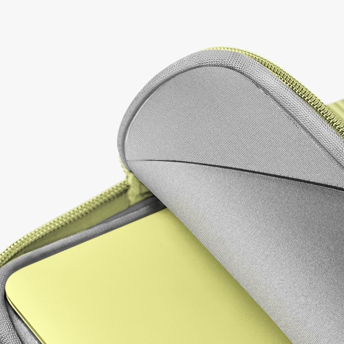 Uniq для MacBook Neo 13/Air 13 чехол Cyprus Ridge Edition Neoprene Laptop sleeve Yellow Lime