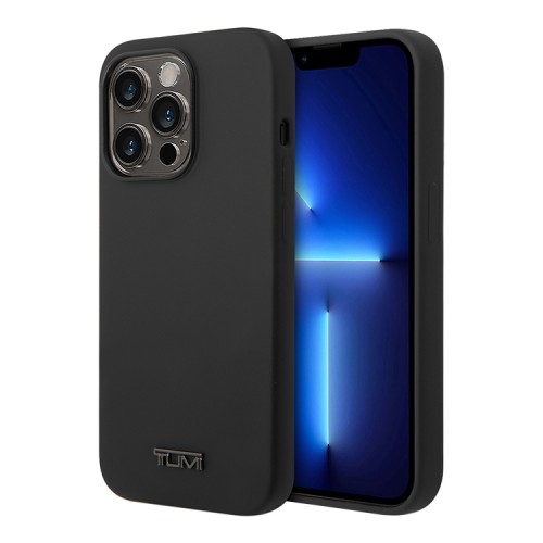 Чехол TUMI Liquid Silicone Hard для iPhone 14 Pro, черный