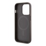 Чехол Guess PU G CUBE Hard для iPhone 14 Pro, коричневый (MagSafe)