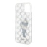Karl Lagerfeld для iPhone 15 чехол PC/TPU Monogram NFT Karl Ikonik Hard Transparent
