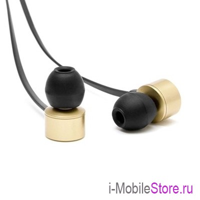 Наушники Probass MX201 с гарнитурой, золотые