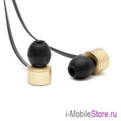 Наушники Probass MX201 с гарнитурой, золотые