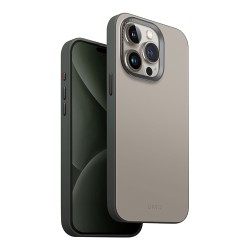 Uniq для iPhone 15 Pro Max чехол Lyden DS Ivory/Lychen Green (Magsafe)