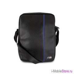 Сумка BMW M-Collection Tablet Bag для планшета до 8 дюймов, черный/синий