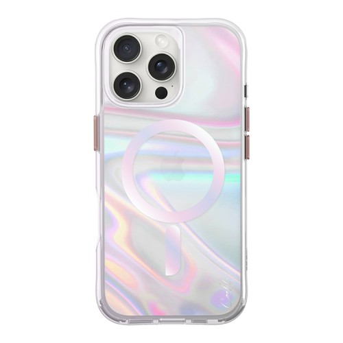 Uniq для iPhone 16 Pro чехол COEHL Savon Bubble Prism (MagSafe)