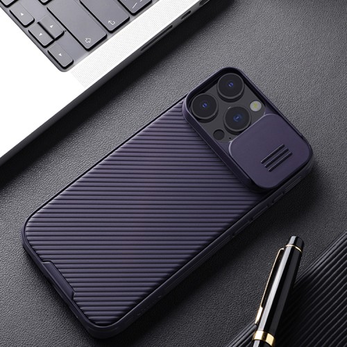 Nillkin для iPhone 16 Pro Max чехол CamShield Pro Dark Purple