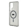 Karl Lagerfeld для Galaxy S25 Ultra чехол PC/TPU NFT Karl Head Metal camera Hard Black (MagSafe)