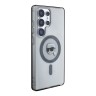 Karl Lagerfeld для Galaxy S25 Ultra чехол PC/TPU NFT Karl Head Metal camera Hard Black (MagSafe)