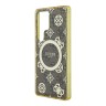 Guess для Galaxy S25 Ultra чехол PC/TPU 4G Peony Hard Brown (MagSafe)