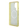 Guess для Galaxy S25 Ultra чехол PC/TPU 4G Peony Hard Brown (MagSafe)