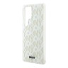 DKNY для Galaxy S25 Ultra чехол PC/TPU Double layer Grid Pattern Hard White