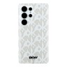 DKNY для Galaxy S25 Ultra чехол PC/TPU Double layer Grid Pattern Hard White