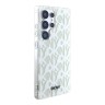 DKNY для Galaxy S25 Ultra чехол PC/TPU Double layer Grid Pattern Hard White