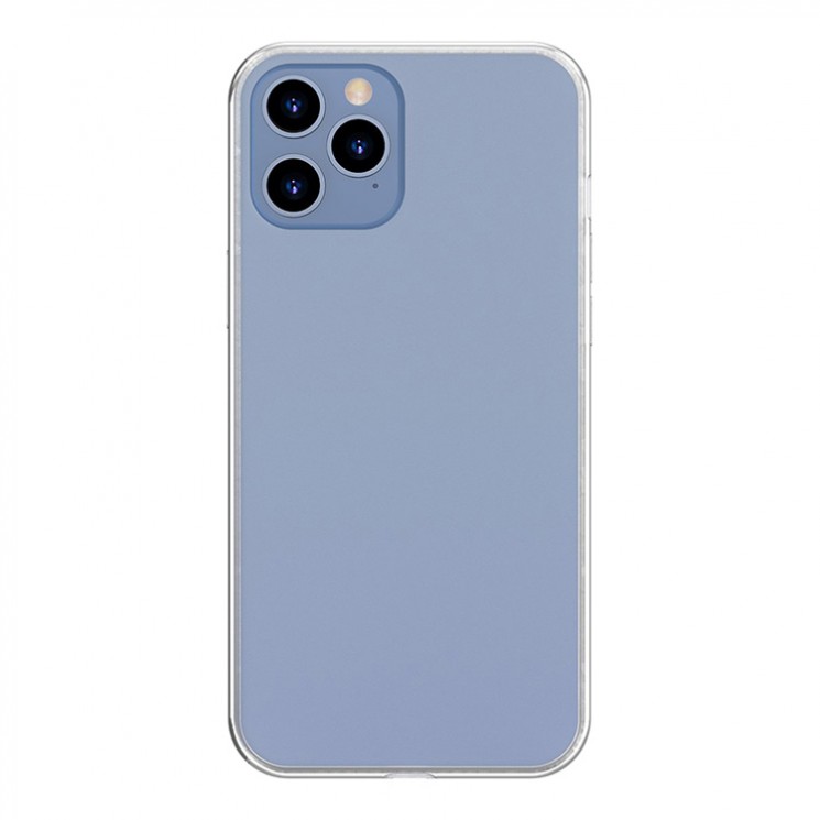 Чехол Baseus Frosted Glass Protective для iPhone 12 | 12 Pro, прозрачный