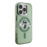 Karl Lagerfeld для iPhone 16 Pro Max чехол PC/TPU Sketch Karl Ikonik Khaki (MagSafe)