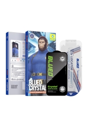 BlueO стекло защитное для iPhone 17 Pro/17/16 Pro, Crystal Anti-Scratch Black (+installerPro)