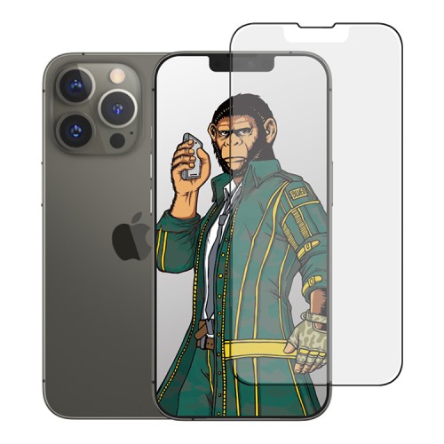 Матовое стекло BLUEO Silk Full Cover Anti-Glare Anti-Static для iPhone 16e | 14 | 13 | 13 Pro