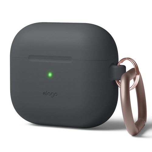 Чехол Elago Silicone Hang case для AirPods 3 (2021), серый