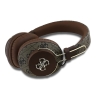 Guess наушники беспроводные накладные Bluetooth HP Dual ENC 4G with 4G Big metal logo Brown