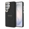 Guess для Galaxy S26 Ultra чехол PU Saffiano Peony Metal logo & Camera Hard Black (MagSafe)