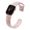 Uniq для Apple Watch 42/41/40 mm ремешок Alton Silicon Strap Bluch Pink