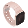 Uniq для Apple Watch 42/41/40 mm ремешок Alton Silicon Strap Bluch Pink