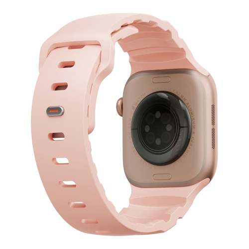 Uniq для Apple Watch 42/41/40 mm ремешок Alton Silicon Strap Bluch Pink