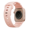 Uniq для Apple Watch 42/41/40 mm ремешок Alton Silicon Strap Bluch Pink
