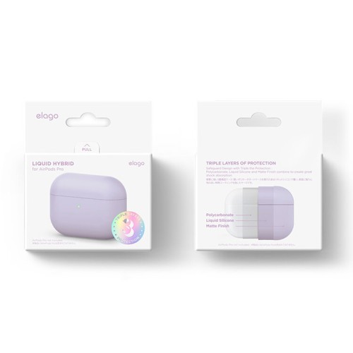 Чехол Elago Liquid case для AirPods Pro, Lavender